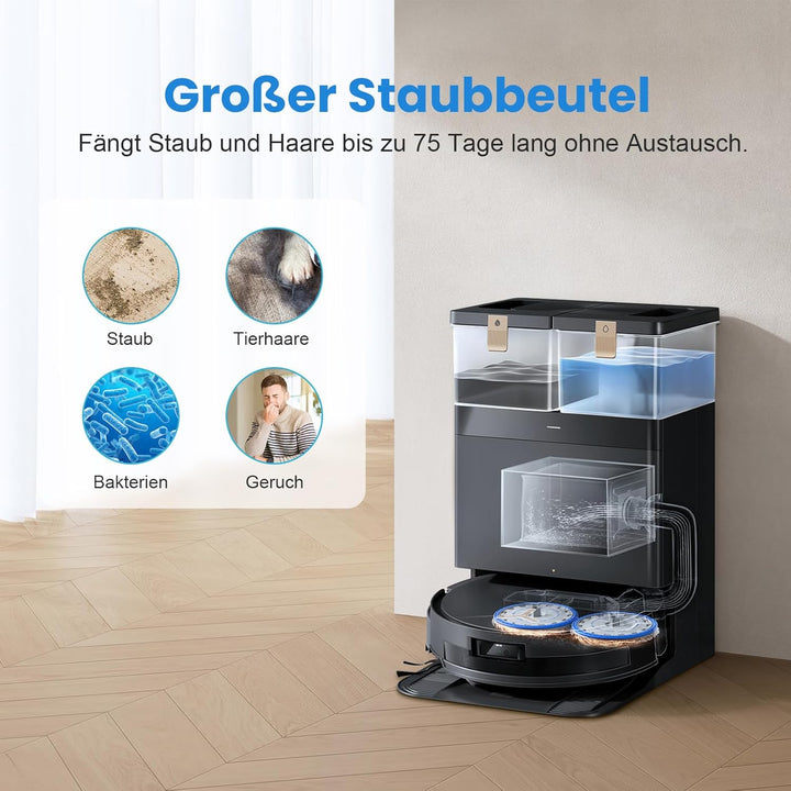 25 Stück Zubehörset für ECOVACS DEEBOT T50 Pro Omni / T50 Omni / T50 Pro Omni Gen2 Saugroboter, mit