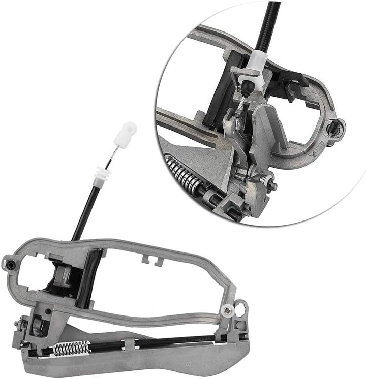 Qii lu Autotürgriff-Träger, Türgriff-Träger-Haltegriff-Gehäuse gepasst für BMW X5 nicht für den Stra