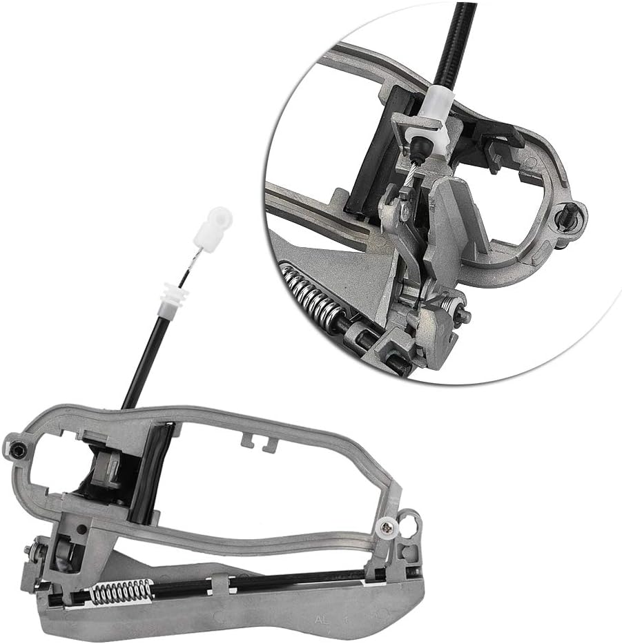 Qii lu Autotürgriff-Träger, Türgriff-Träger-Haltegriff-Gehäuse gepasst für BMW X5 nicht für den Stra