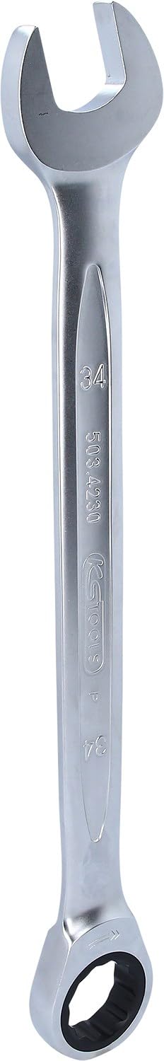 KS Tools 503.4230 GEARplus Ratschenringmaulschlüssel, 34mm, 34mm