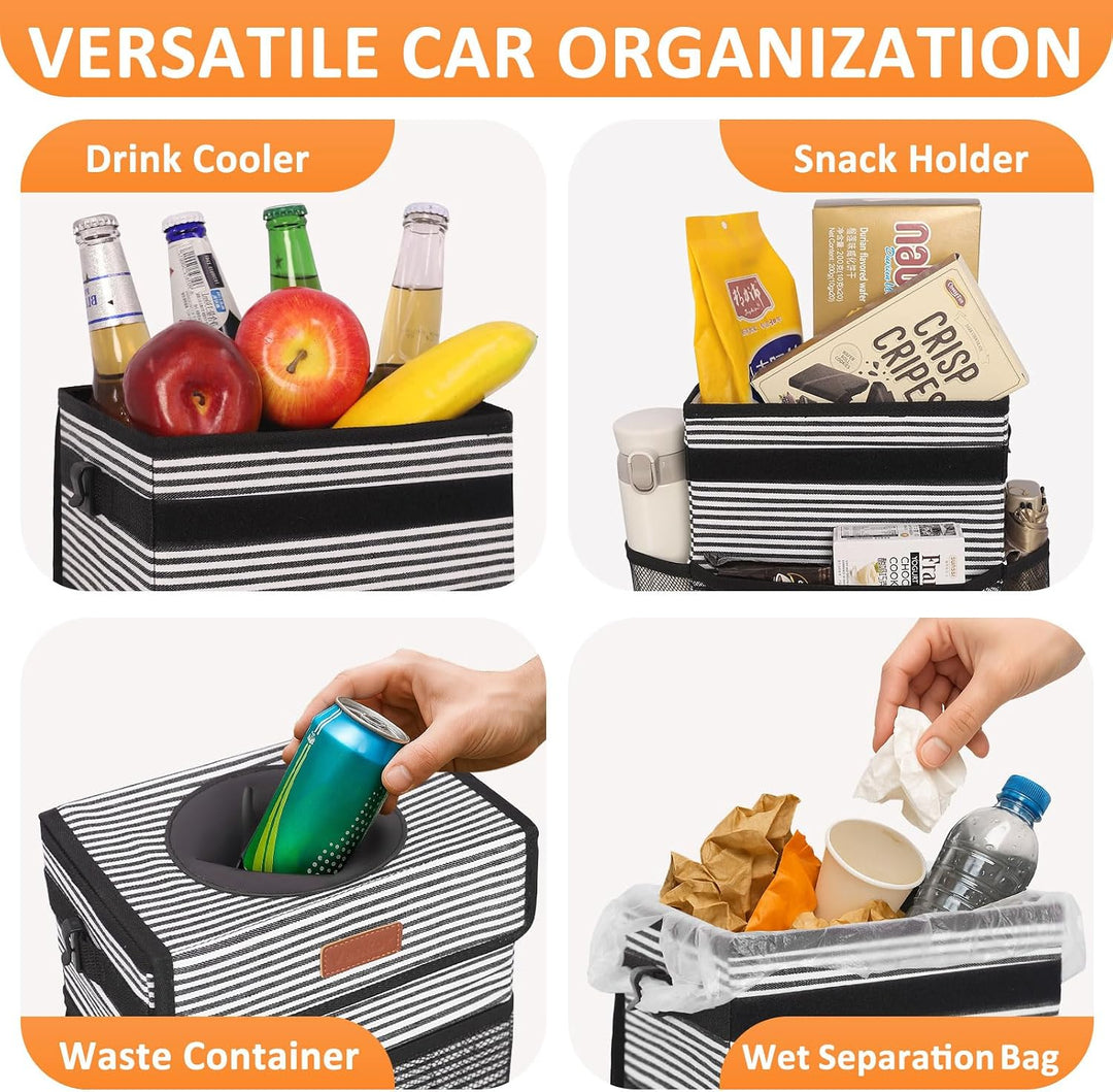 Vankor Auto-Mülleimer für Auto, niedlich, Auto-Mülleimer, hängend, wasserdicht, auslaufsicher, Fahrz