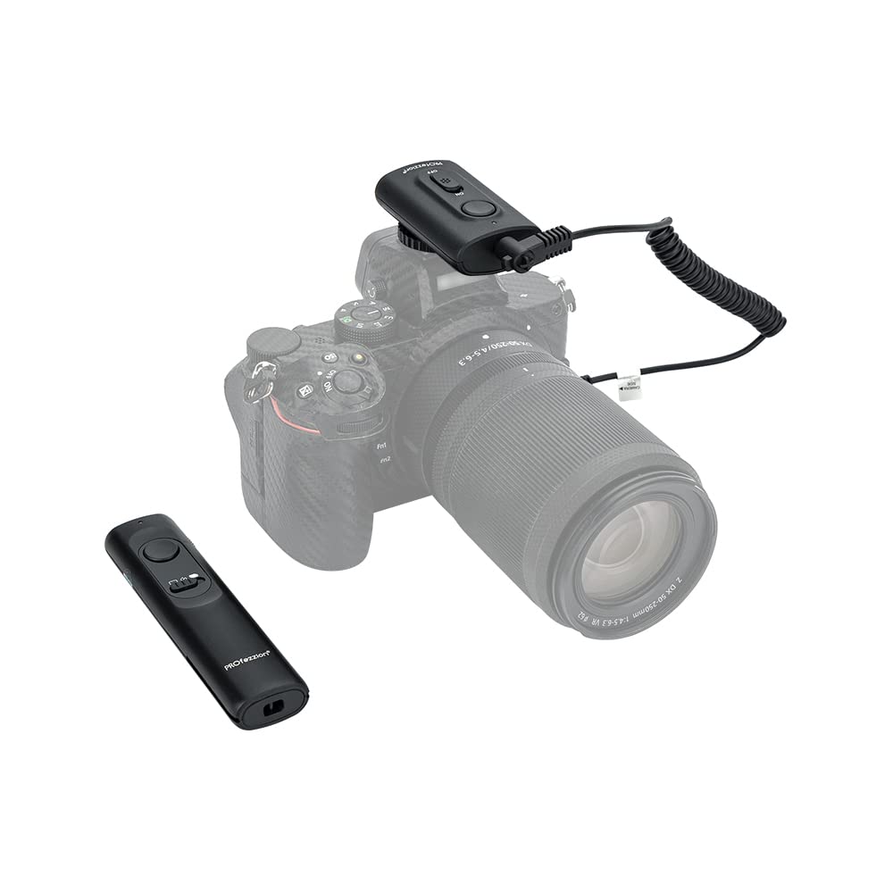 PROfezzion 165ft Drahtloser Fernauslöser für Nikon Z5 Z6 Z7 Z6II Z7II D750 D780 D7500 D7200 D5600 D5