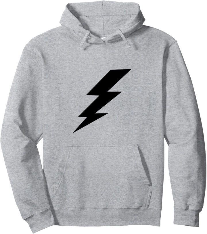 Blitzschlag Silhouette Sturm Donner Pullover Hoodie