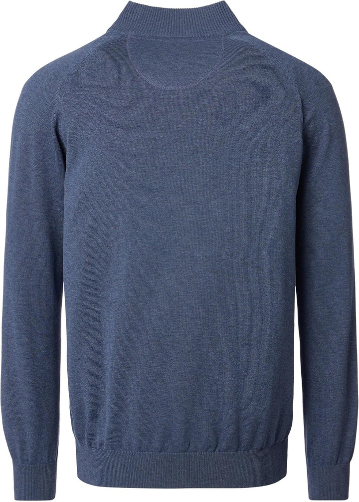 CASAMODA Strickjacke Uni, S Dunkles Mittelblau