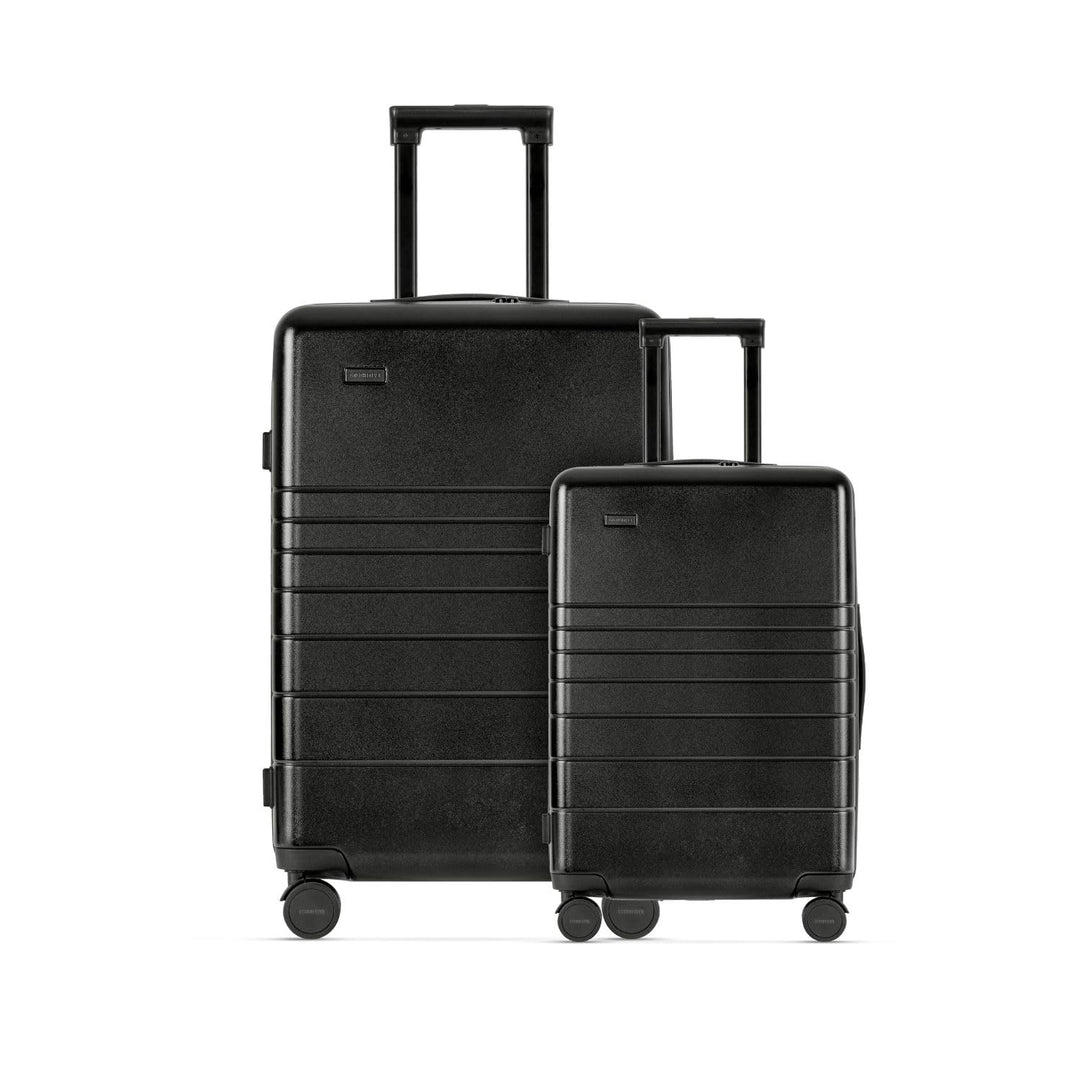 ETERNITIVE - Koffer I Reisekoffer aus Polycarbonat & ABS I Koffer Leicht mit Rollen 360° I Hartschal