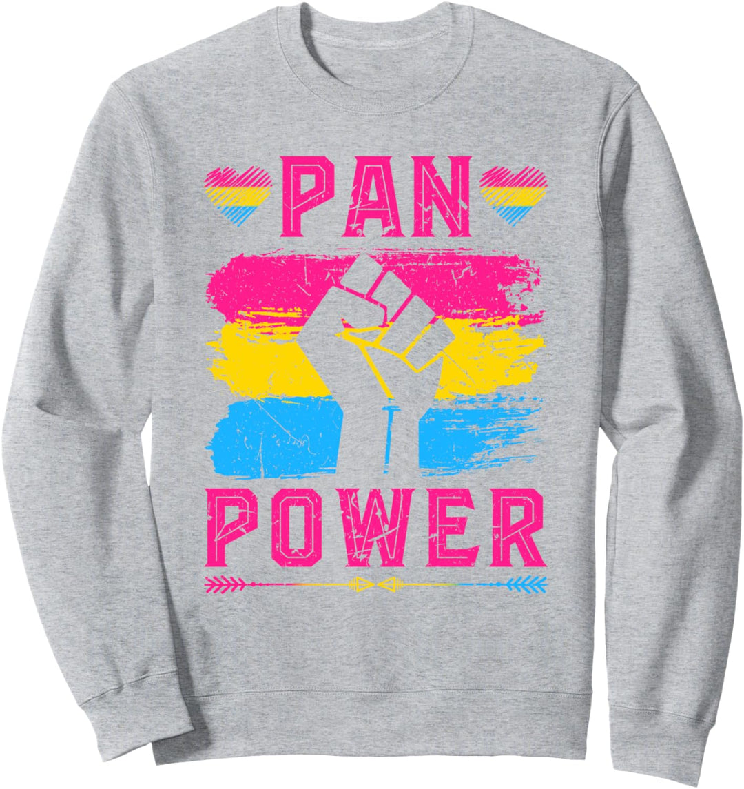 Pansexueller Stolz, Panpower, Vintage-Pansexualität, Panstolz Sweatshirt