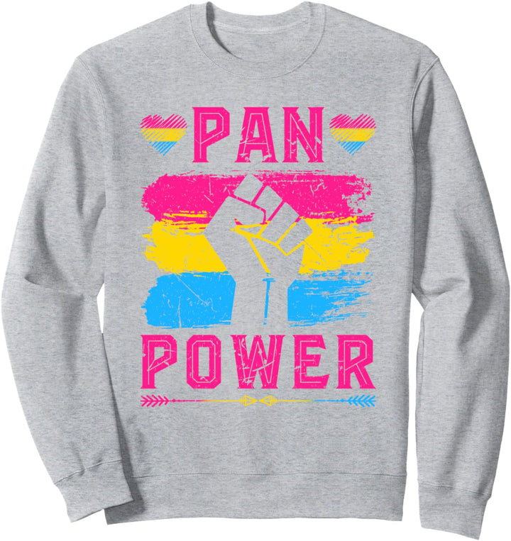 Pansexueller Stolz, Panpower, Vintage-Pansexualität, Panstolz Sweatshirt