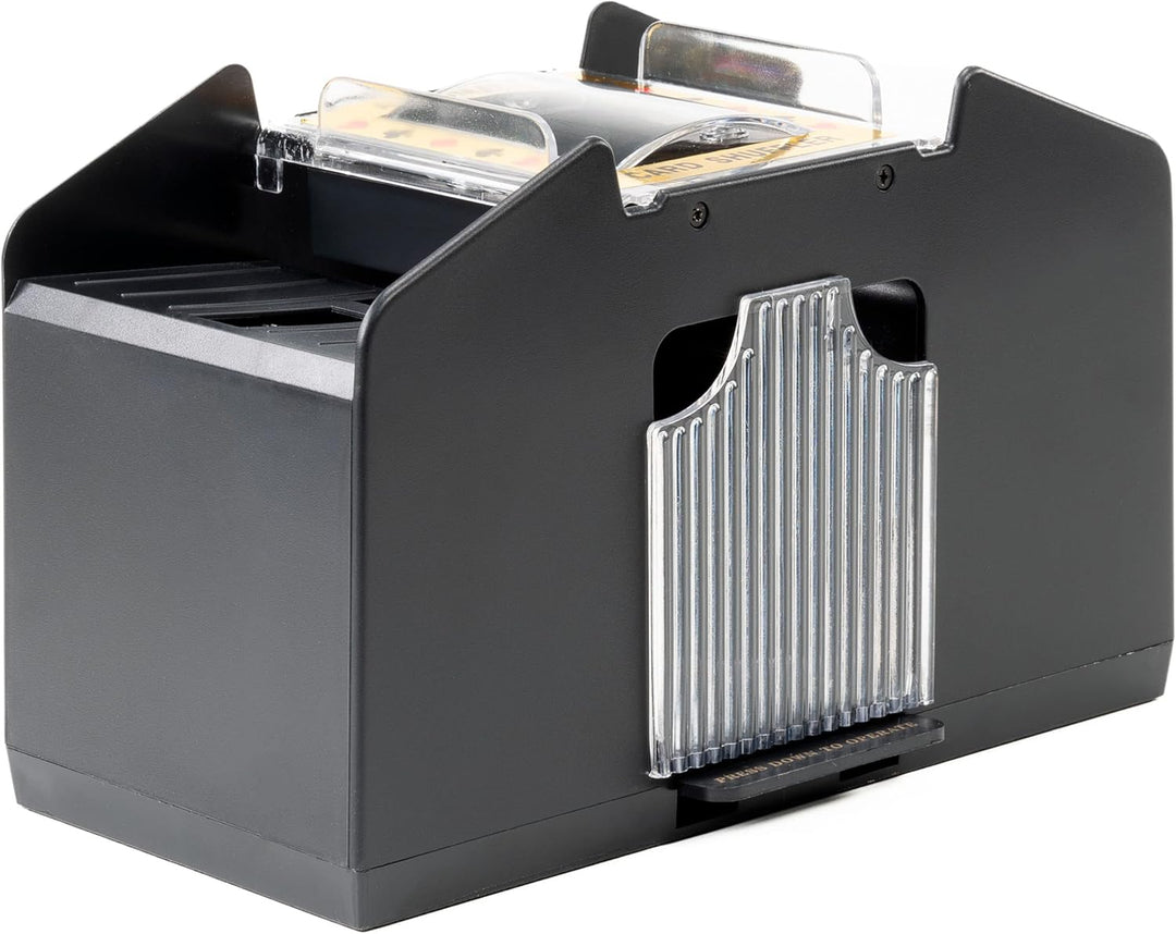 Nexos Trading Pokerzubehör 3er-Set Kartenmischer Kartengeber Bundle mit 2 Kartendecks 87 x 61 mm Pok