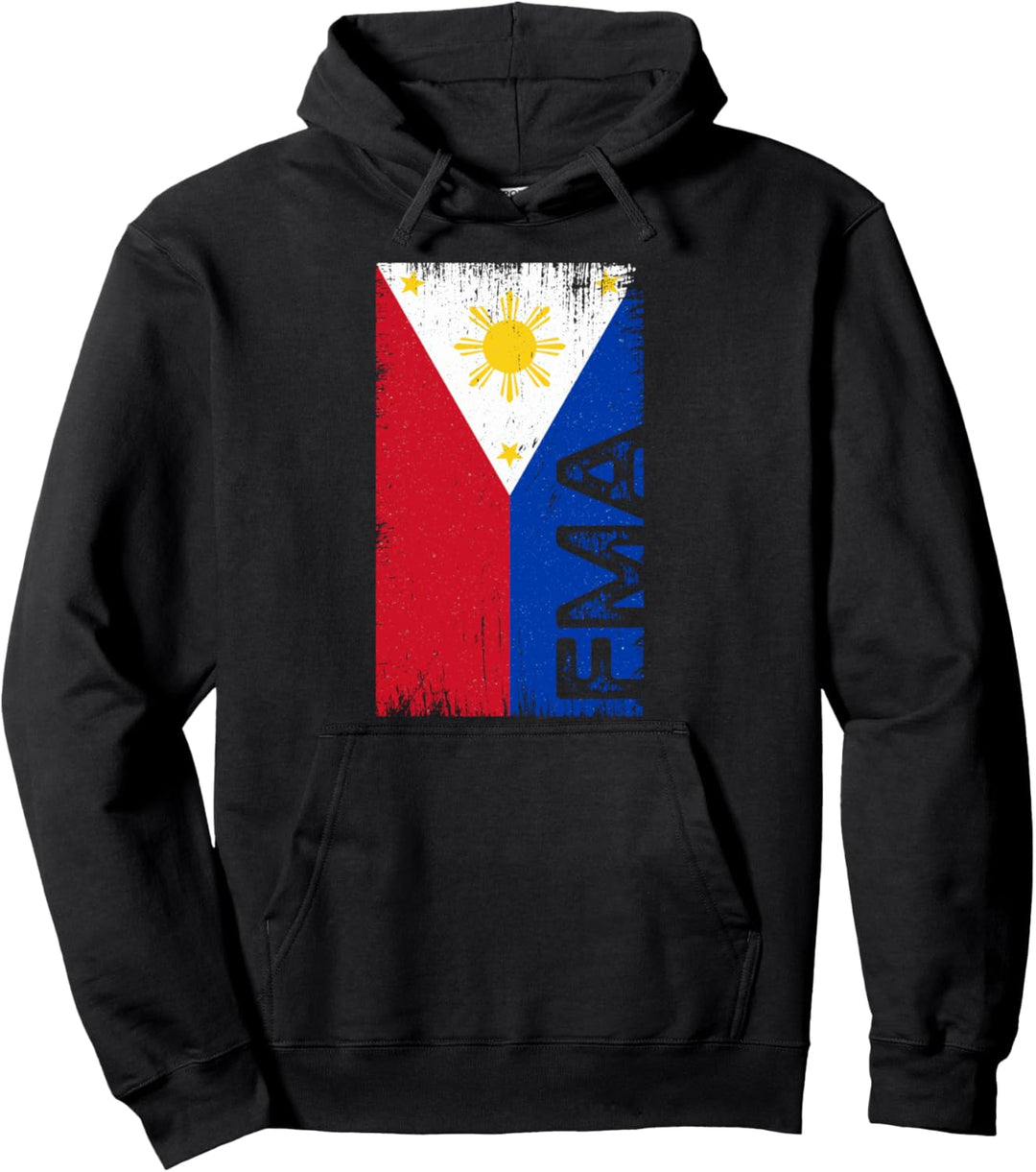 Filipino Martial Arts FMA Arnis Kali Eskrima Escrima Sticks Pullover Hoodie
