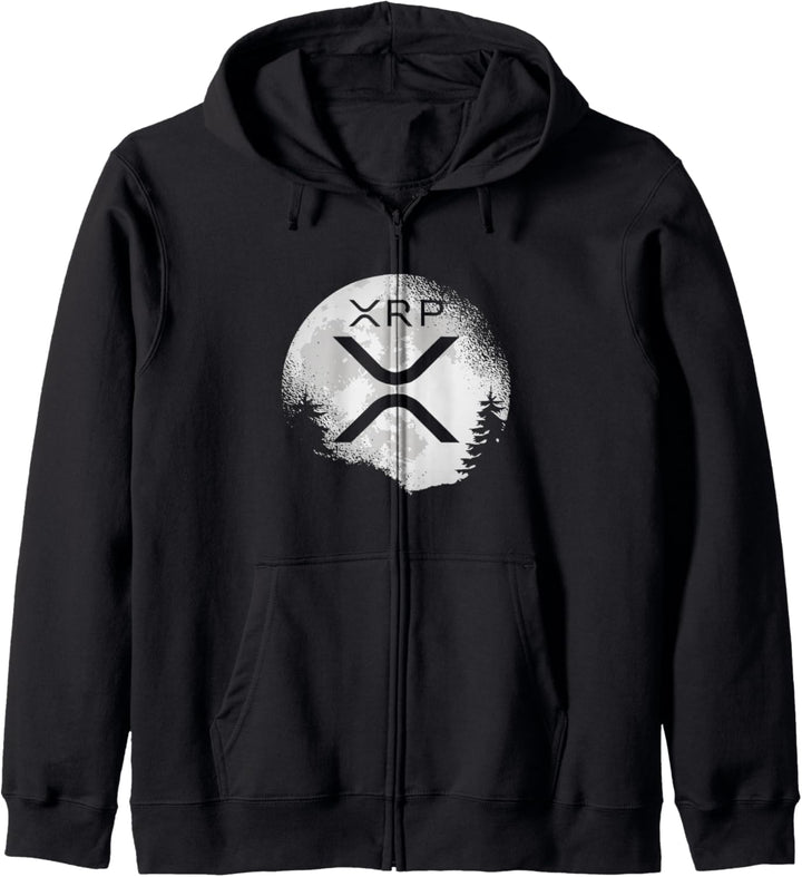 XRP hält an der Mond-Krypto fest Kapuzenjacke