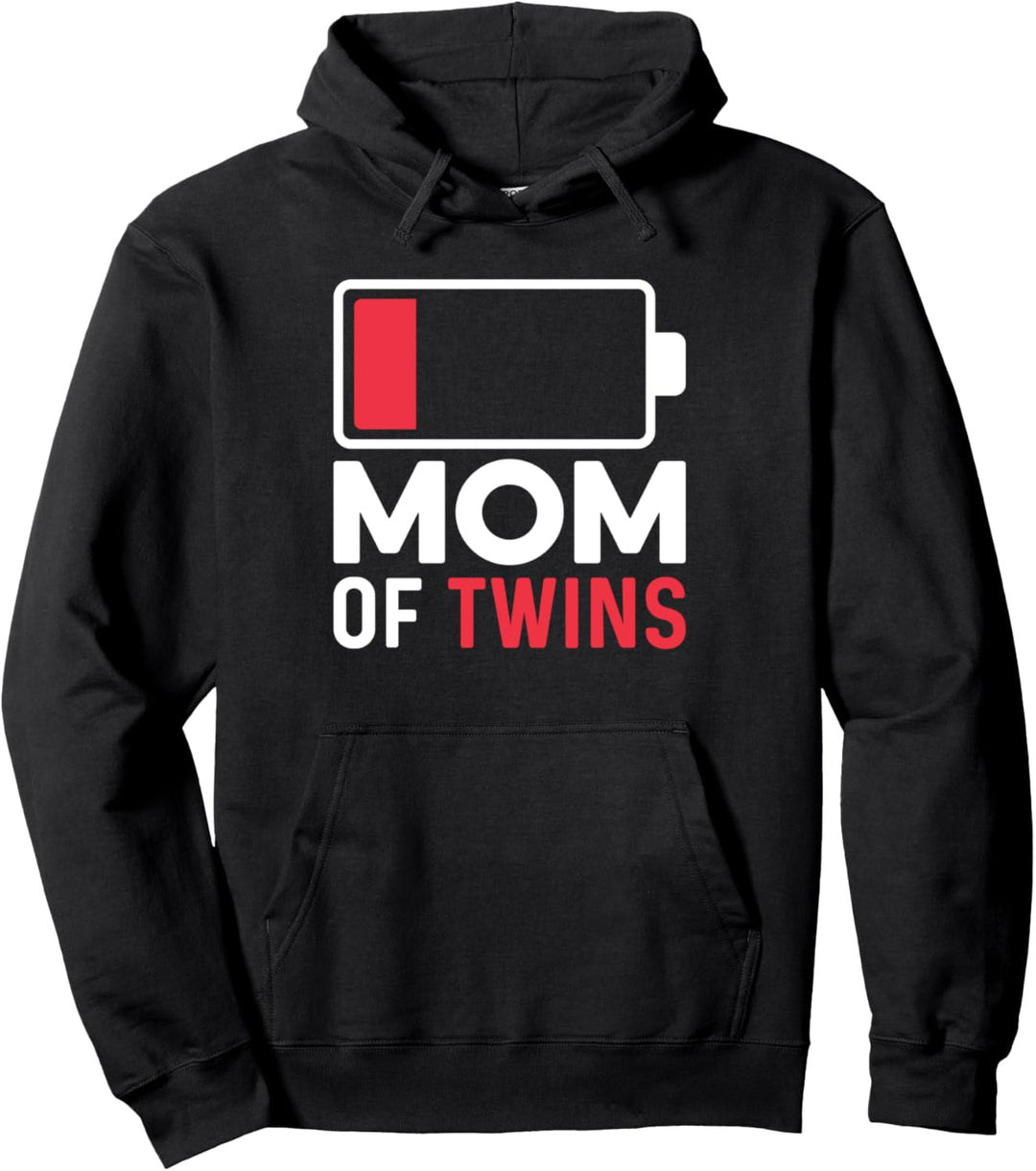 Mutter von Zwillingen Fleissige Mutter Pullover Hoodie