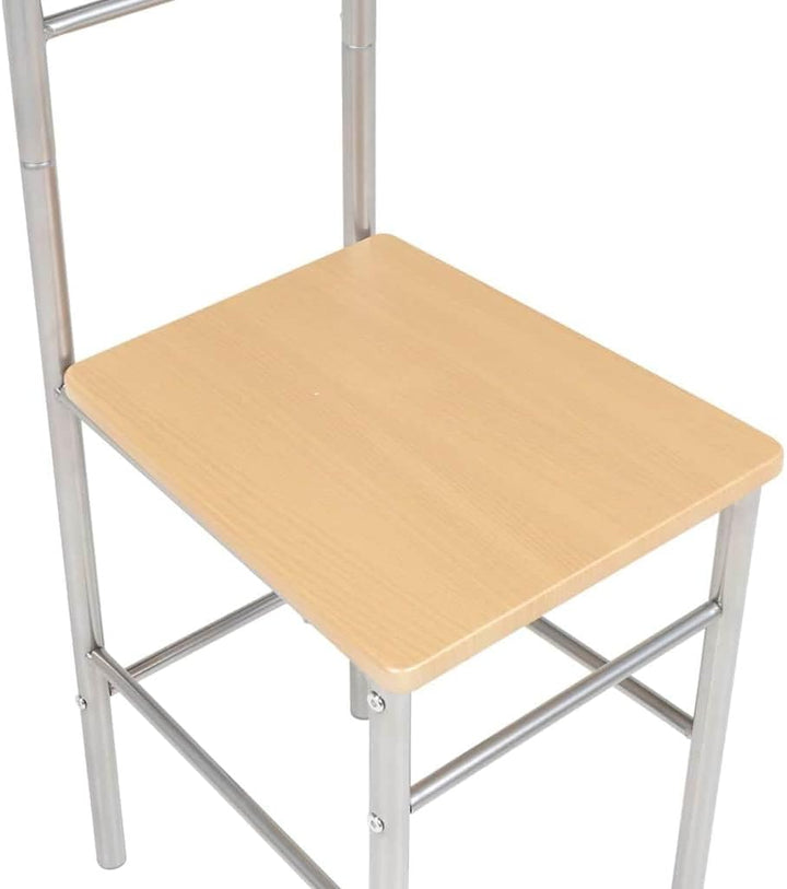 vidaXL 2X Herrendiener Stuhl Kleiderständer Stummer Diener Buche Stühle Kleiderablage