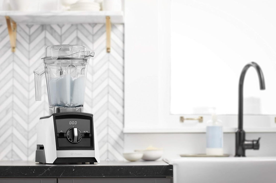 VITAMIX ASCENT 2500 WEIss 3 automatische Programme und Geschwindigkeitswahlschalter 1-10 Weiss, 3 au