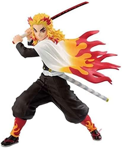 last level Last - Banpresto Figure Kimetsu No Yaiba Kyojuro Action-Puppen, 15 cm, Mehrfarbig (FBP168