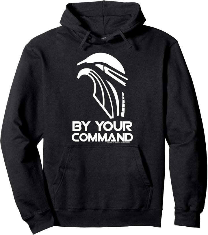 Battlestar Galactica Cylon By Your Command Stamp Pullover Hoodie