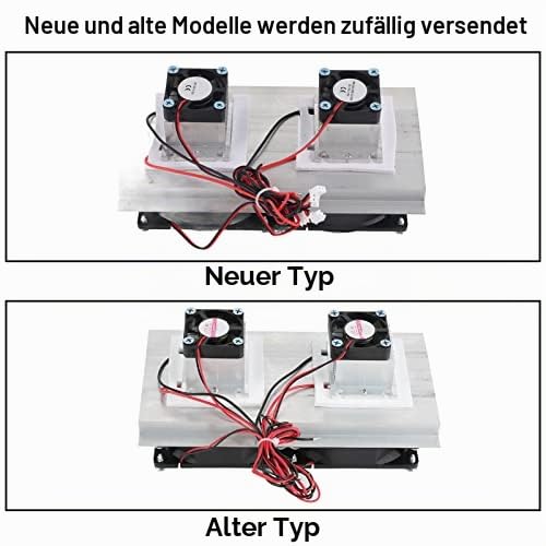 FTVOGUE Thermoelektrischer Peltier-Kühler Kühlsystem Kühlkörper Wärmeleitmodul Halbleiter-Kühlsystem