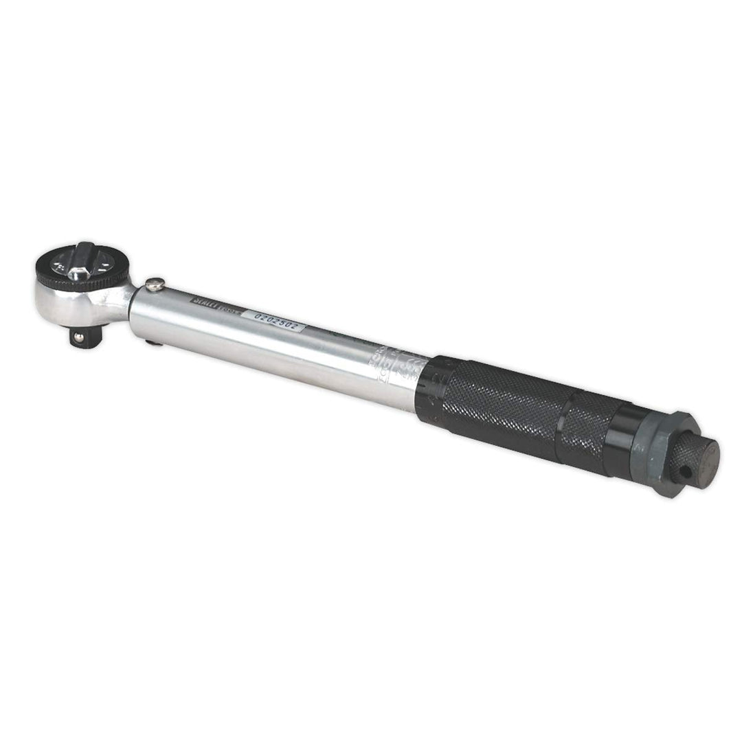 SEALEY ak623 Mikrometer Drehmomentschlüssel 3/20,3 cm SQ DRIVE Kalibrierte Mehrfarbig, Mehrfarbig