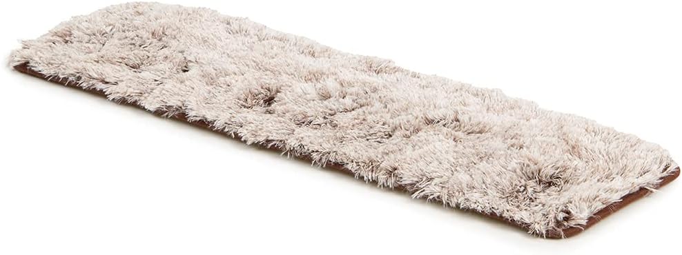 CanadianCat Company | Liegematte für Fensterbank | Braun -Weiss | L 90 x 28 cm | Katzen | Fensterbet