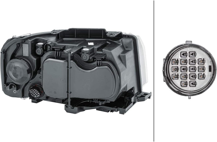HELLA 1EF 354 025-091 Halogen-Hauptscheinwerfer - links - für u.a. Land Rover Freelander 2 (L359) Li
