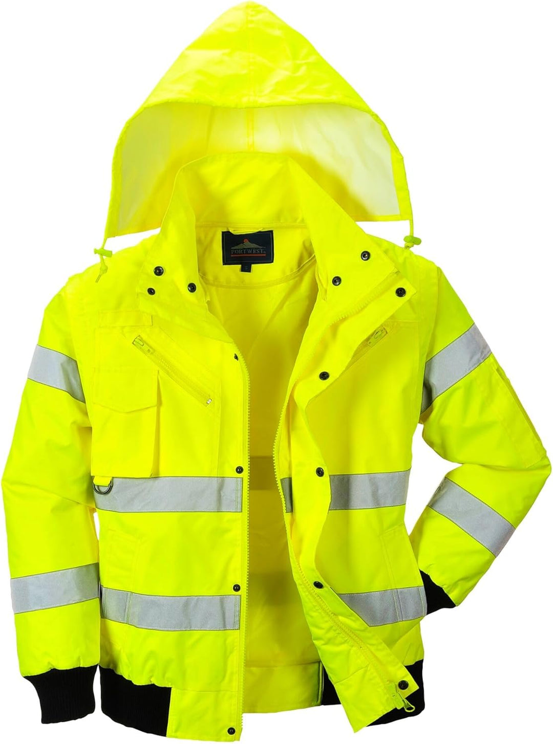 Portwest 3-in-1 Warnschutz-Pilotjacke, Grösse: XL, Farbe: Gelb, C467YERXL XL lemontree, XL lemontree