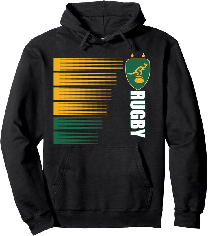 Australien Rugby-Trikot Australier Rugby 2-seitige Pullover Hoodie