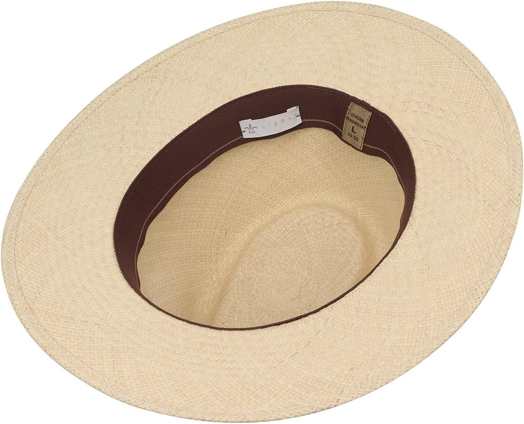 LIERYS The Striking Traveller Panamahut Herren - Hut aus 100% Panamastroh - Handmade in Ecuador - He