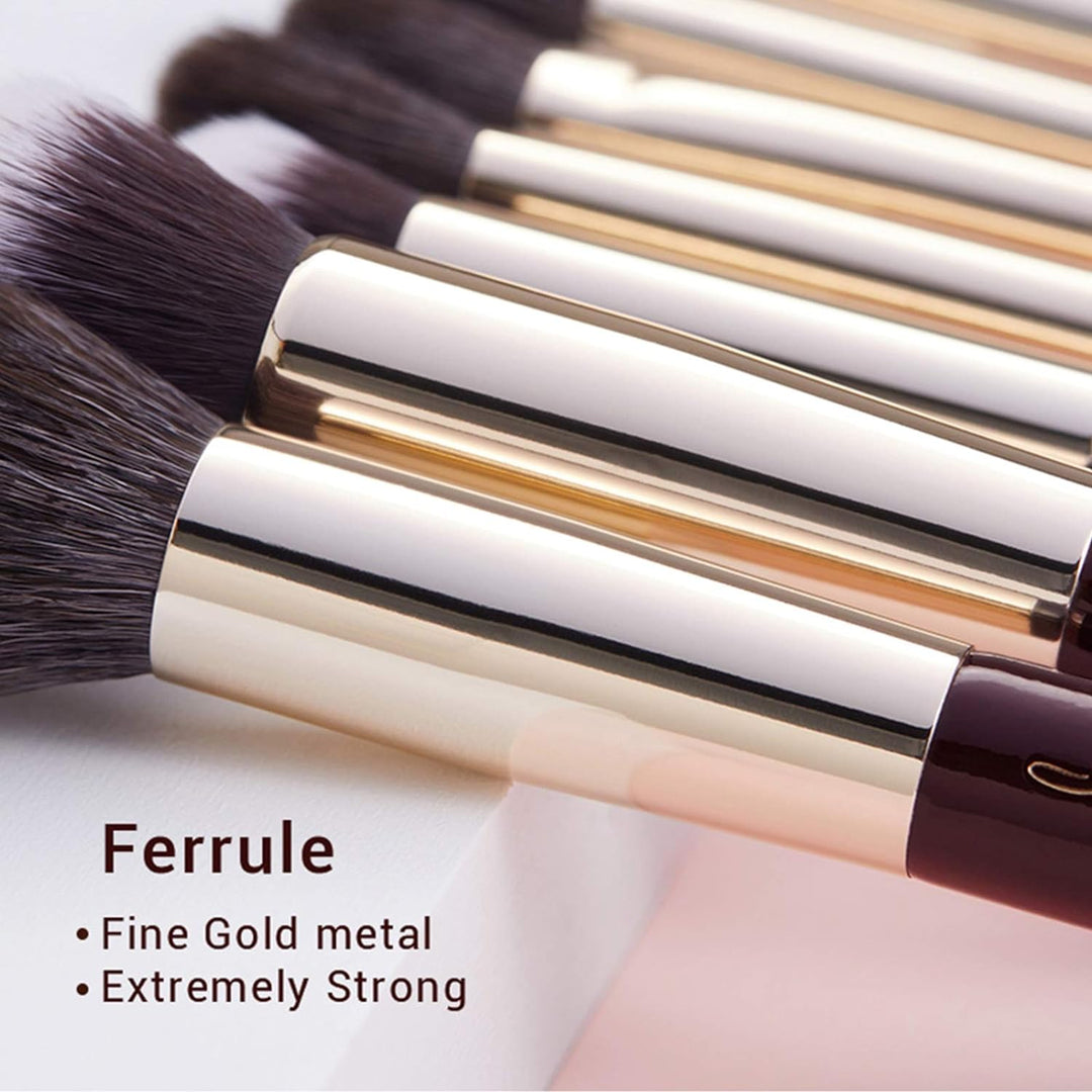 Jessup Pinselset 15 Stk Makeup Pinsel Set Kosmetik Schminkpinsel Augen Gesichts Pinsel Puder Lidscha
