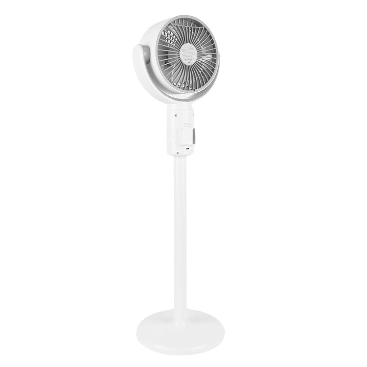 Fockety Ventilator für Schlafzimmer, 90°+180° Oszillierender Standventilator, Bodenventilatoren mit
