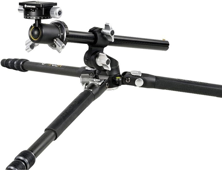 Vanguard VEO3T+ 264CB - Dreibein-Reisestativ, Makrostativ & Monopod aus Carbon - Multi-Mount fähig -