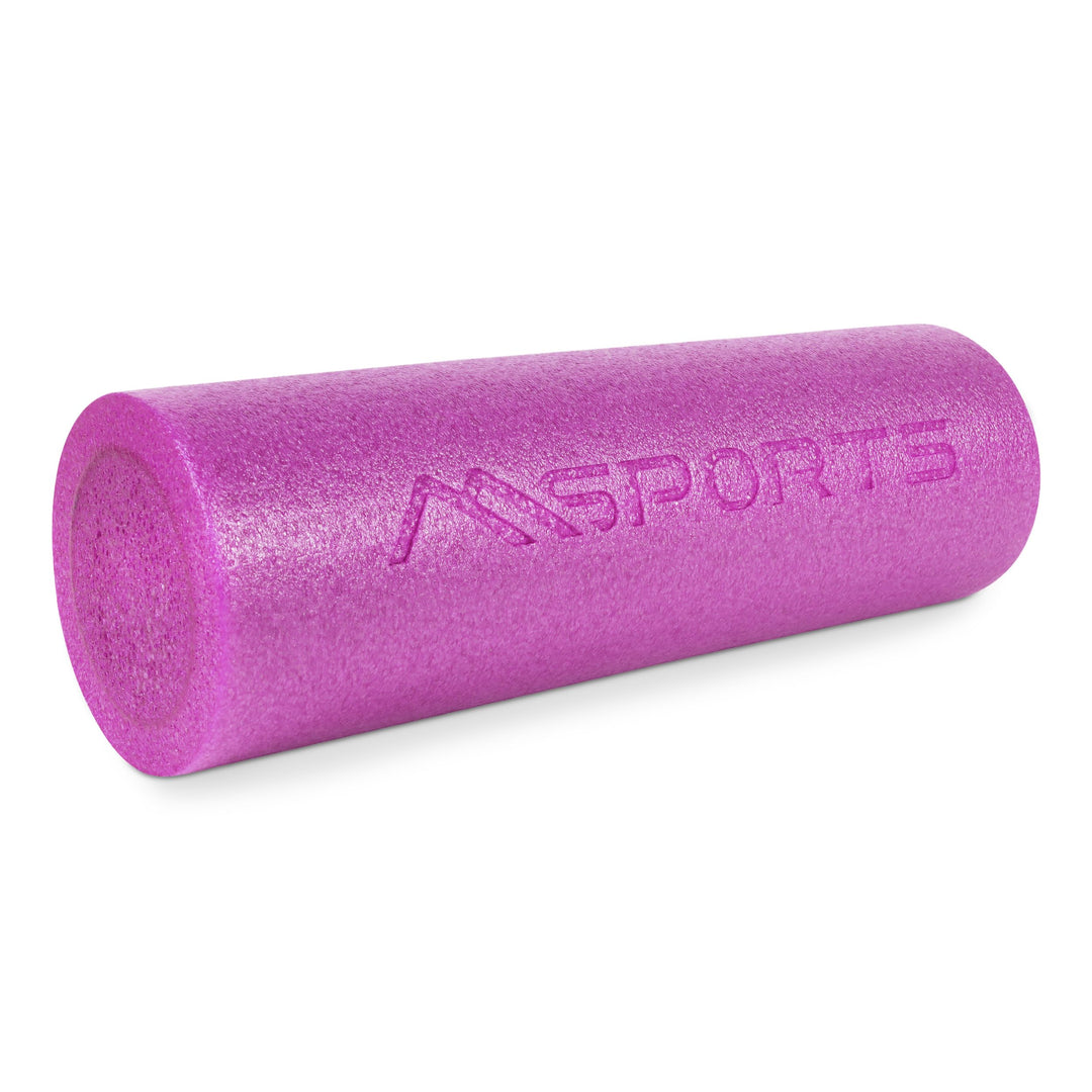 Yoga Rolle Premium | Pilates Rolle - 45 x 15 cm oder 90 x 15 cm - Faszienrolle (Pastellpink, 45 x 15