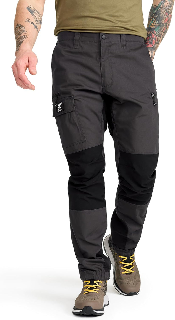 RevolutionRace Herren Nordwand Pants, Hose zum Wandern und für viele Outdoor-Aktivitäten S Anthracit