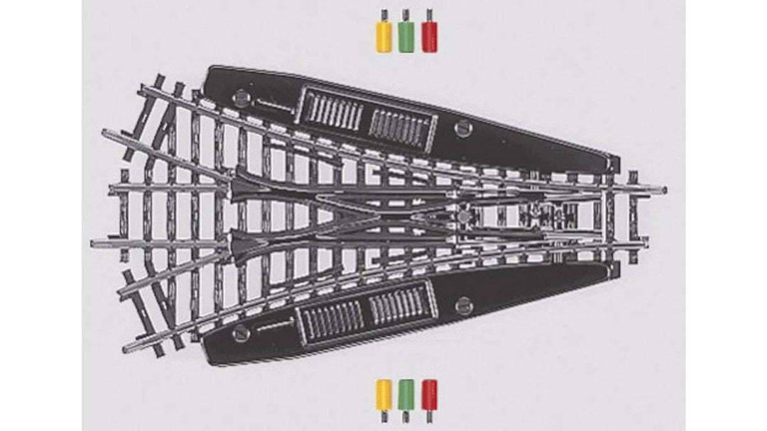 Märklin 2270 - Dreiwegweiche r424,6 mm, Inhalt 1 Stück