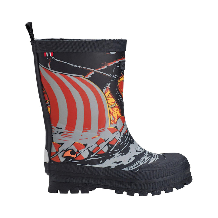 Viking Jolly Print Gummistiefel Unisex Kinder 21 EU Black Sun, 21 EU Black Sun