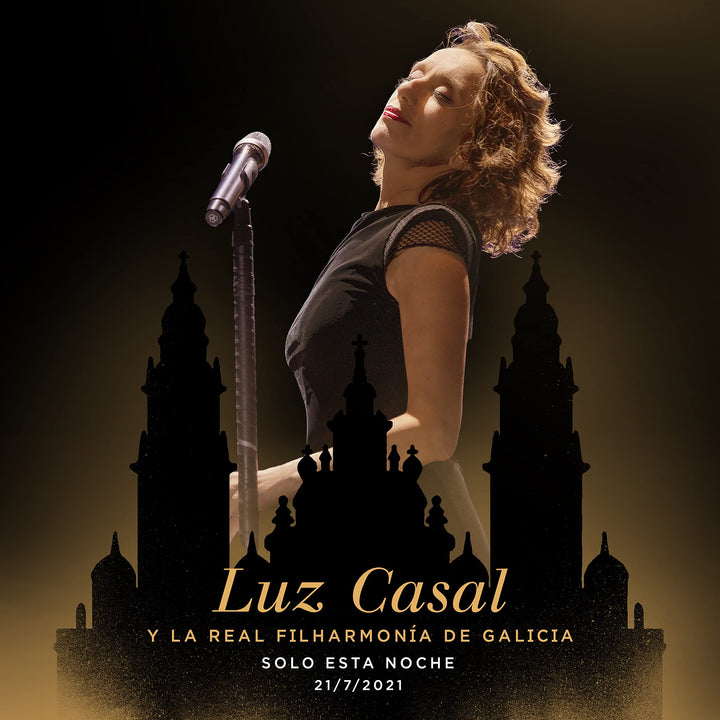 Luz Casal Y La Real Filharmonia De Galicia Solo Esta Noche 21/7/2021, Audio-CD