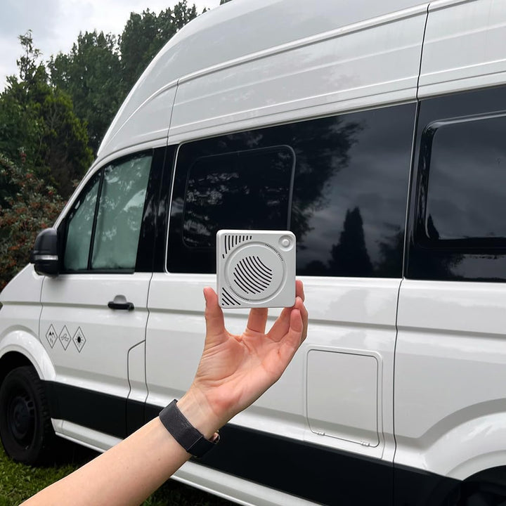 Gaswarner für das sonsor Alarmsystem - erkennt LPG (Propan, Butan) und CO (Kohlenstoffmonoxid) und w