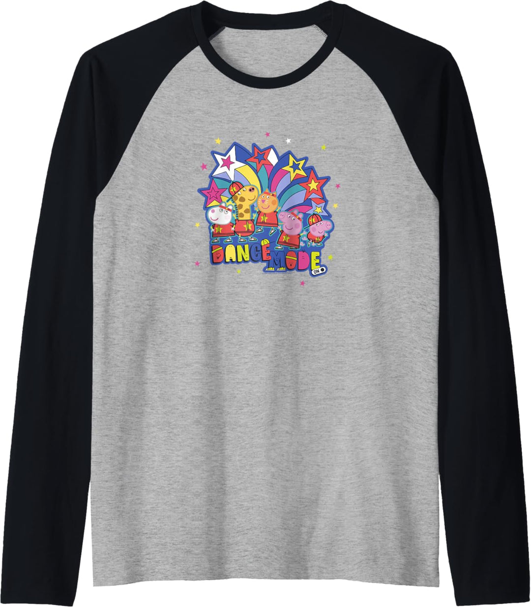 Peppa Pig Dance Mode Raglan