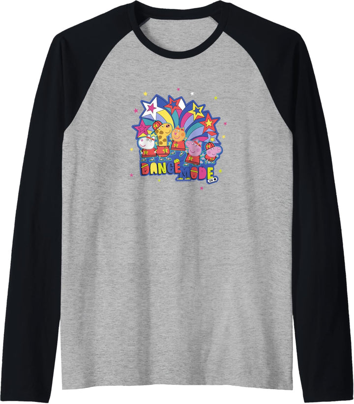 Peppa Pig Dance Mode Raglan