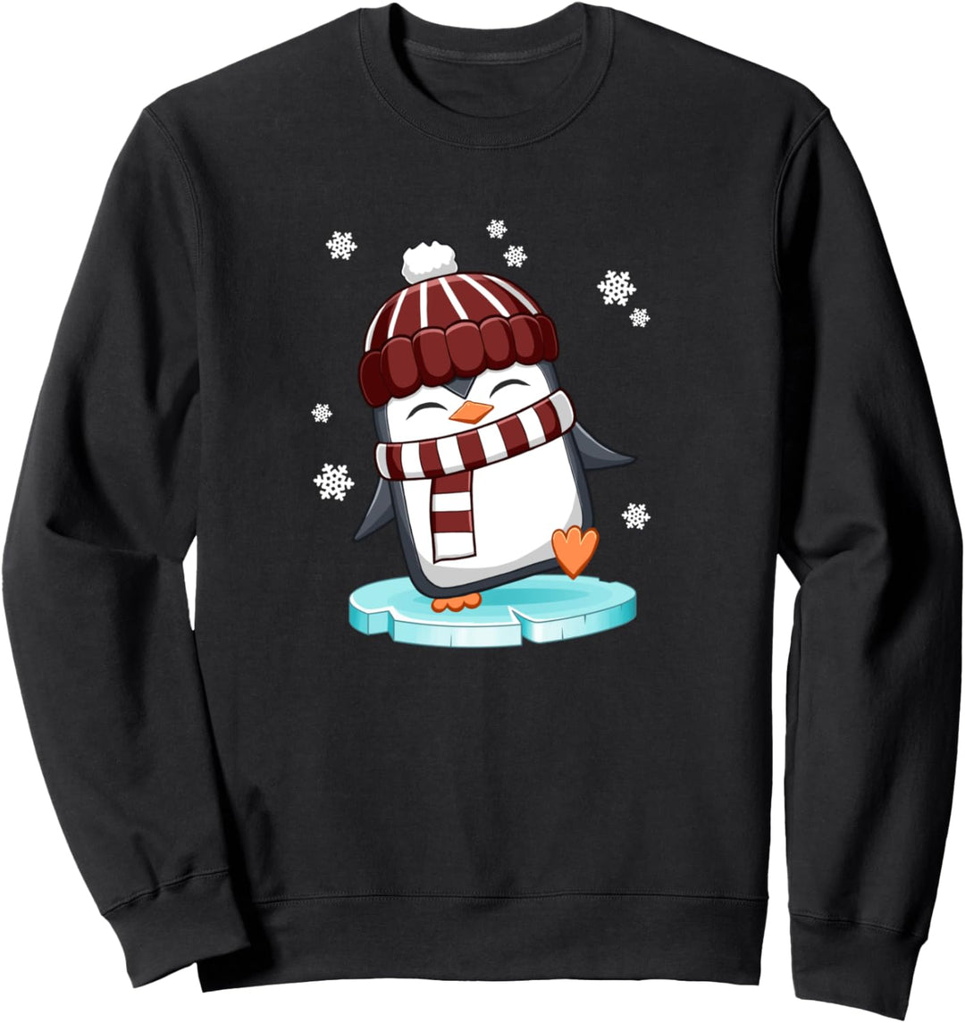 Pinguin Weihnachten Geschenk Weihnachtspullover xmas Sweatshirt