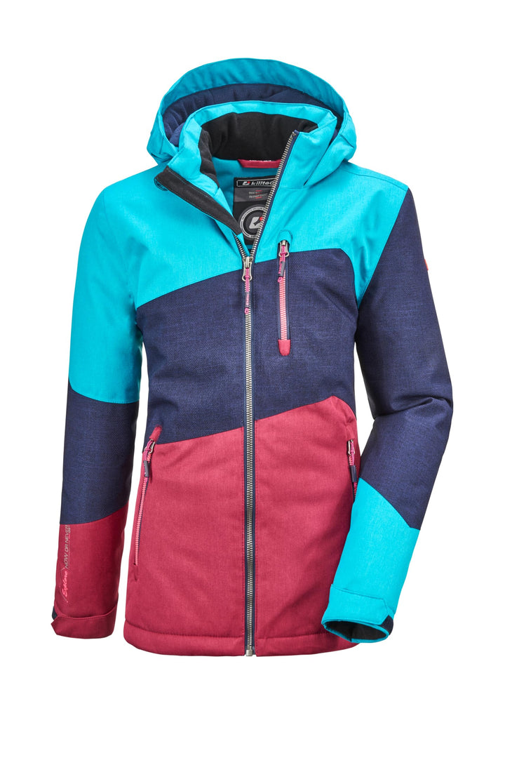 killtec Kind Lynge Grls Jckt B Funktionsjacke Mit Kapuze azur 116 Lynge GRLS JCKT B, azur 116 Lynge