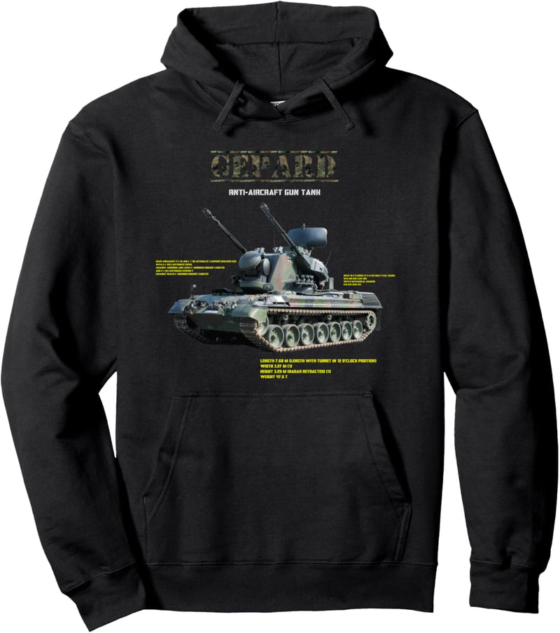 Flugabwehrkanonenpanzer FlakPz Gepard Pullover Hoodie