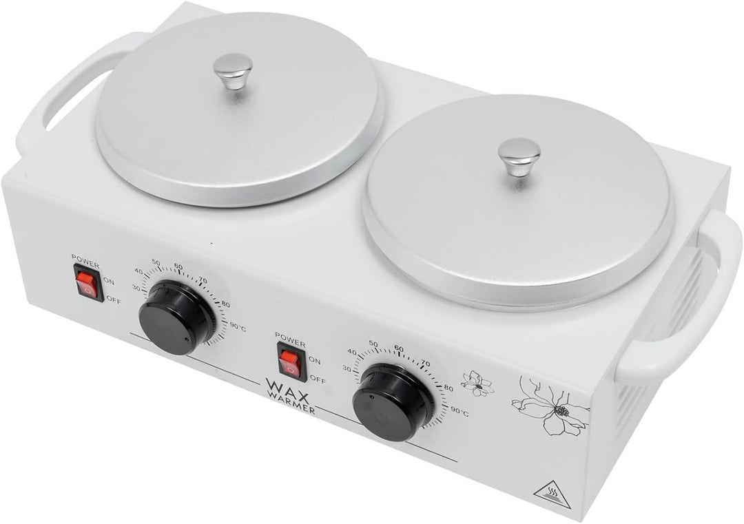Wax Maschine Tragbar Warmwachsgerät 200W elektrischer Wachswärmer Gerät Wachsschmelzer Doppel Wachsg