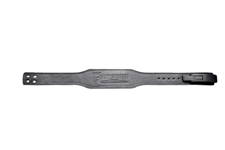 Gunsmith Gewichthebergürtel - Ultra-Premium Handgefertigt Schwarz Gewichtsgürtel für Herren und Dame