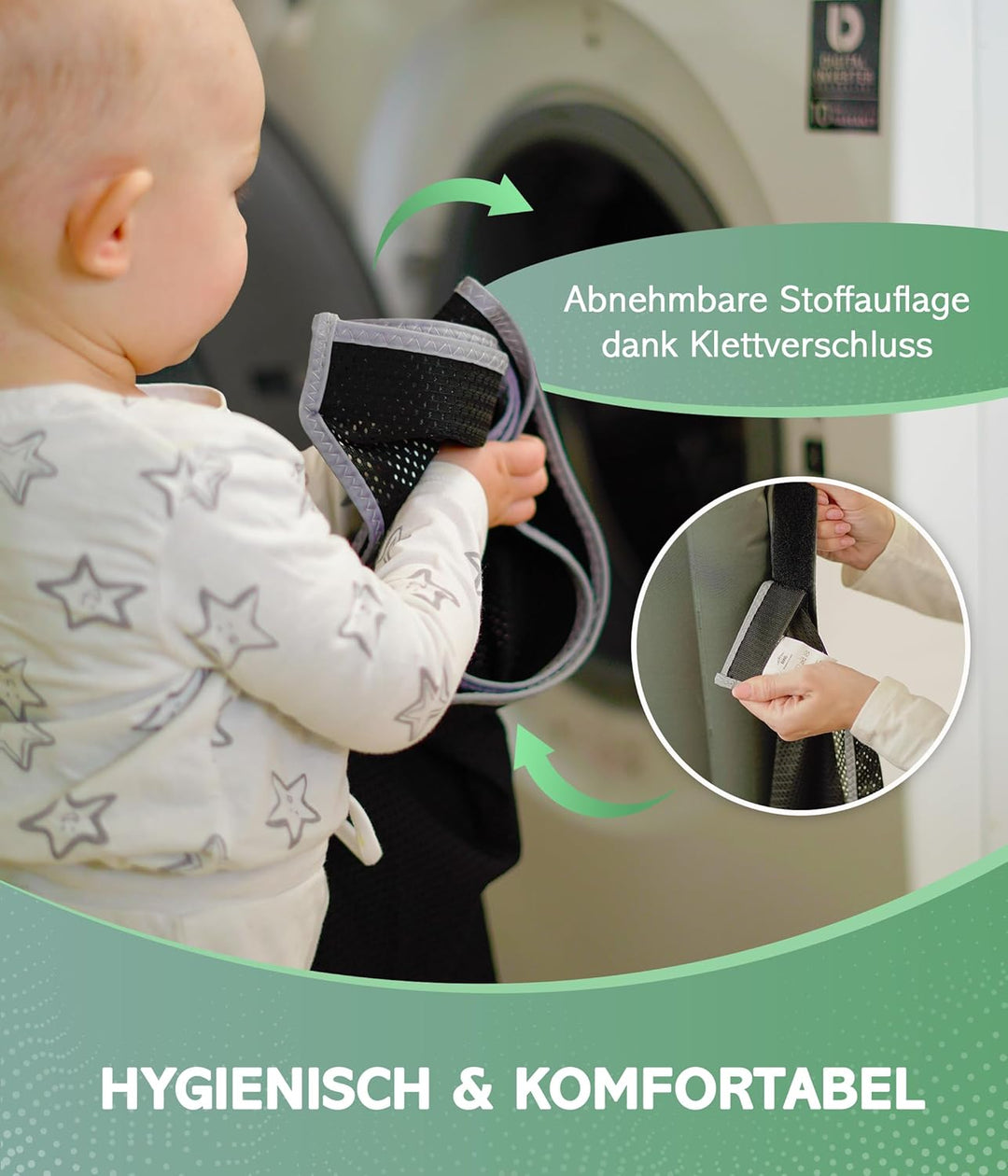 RAWVEL® Rausfallschutz aufblasbar Premium - [NEU 2024] - passend für alle Betten Zuhause & auf Reise