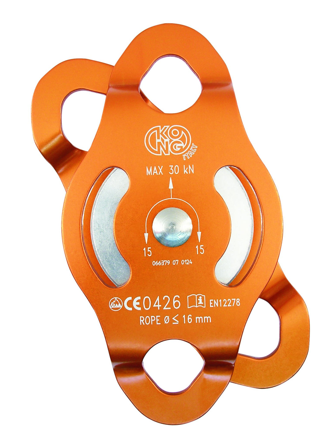 Kong Reflex Umlenkrolle, Orange, 15 cm