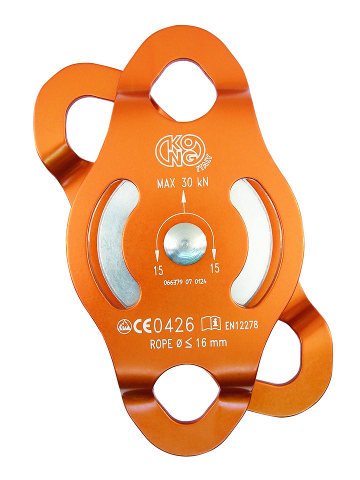 Kong Reflex Umlenkrolle, Orange, 15 cm