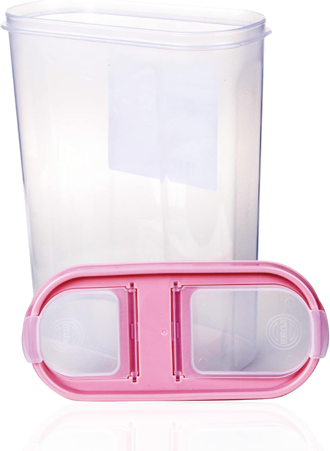 Bestgoodies Vorratsdosen mit Deckel (6er Pack - Altrose) 2,8 Liter, Luftdicht Schüttdose BPA frei le