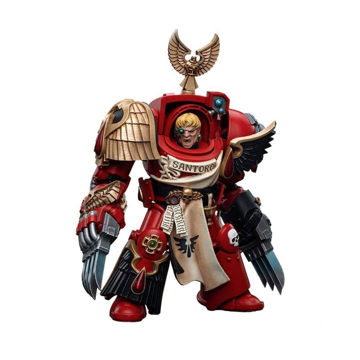 Bloomage Joytoy Tech - WH 40K - Blood Angels Assault Terminators Sergeant Santoro 1/18 AF
