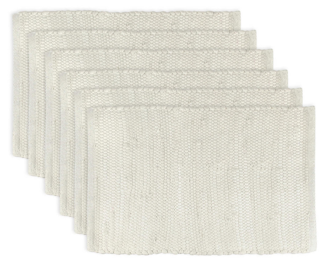 DII Platzdeckchen aus 100% Baumwolle, maschinenwaschbar Tischset Natur, Tischset Natur
