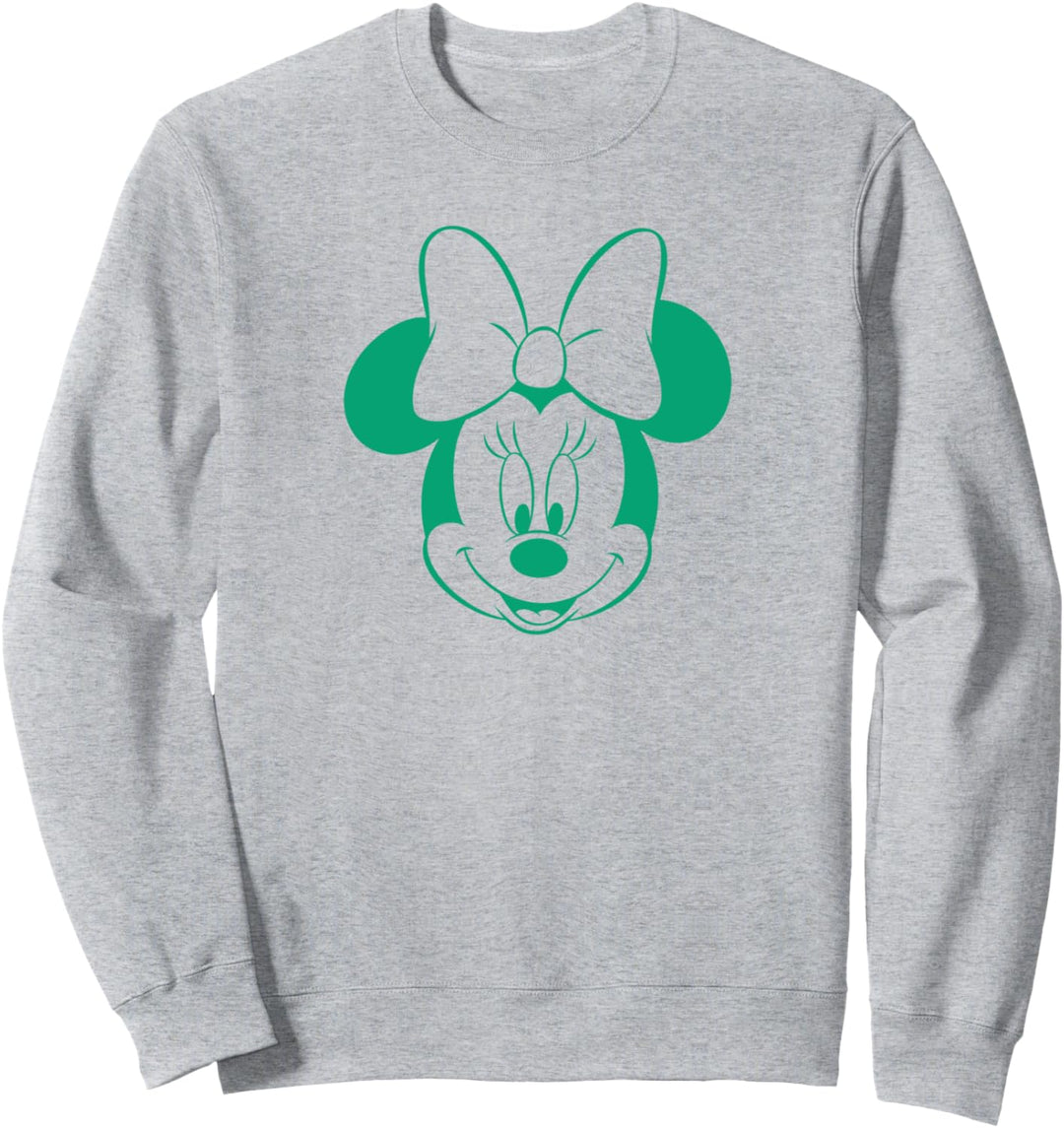 Disney Minnie Mouse Green Sweatshirt