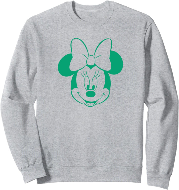 Disney Minnie Mouse Green Sweatshirt